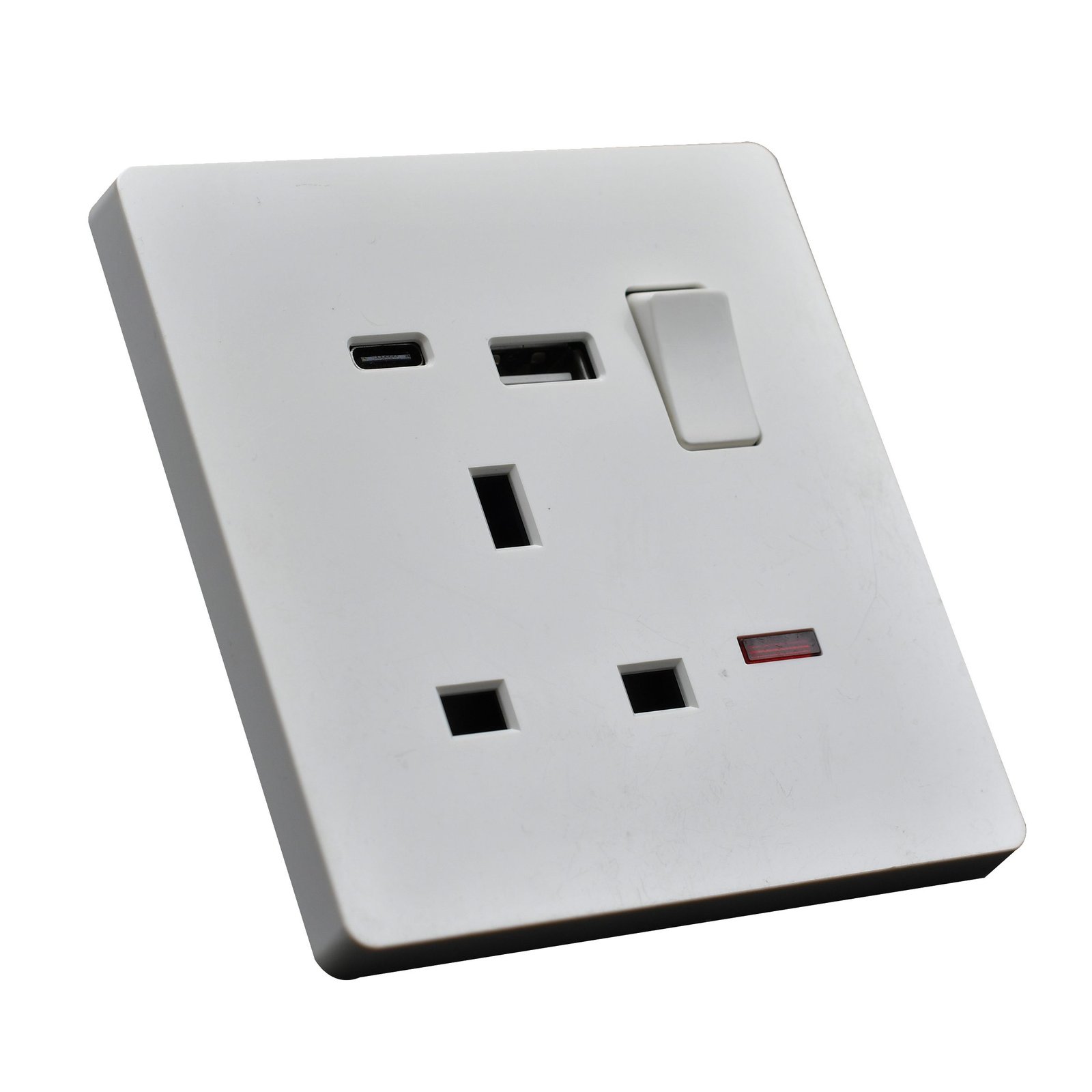 فيش USB - Type-C ابيض